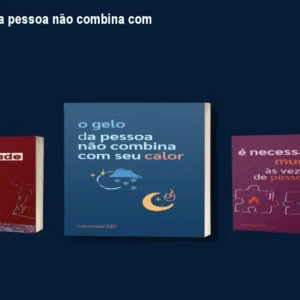 Ebook O gelo da pessoa não combina com seu calor