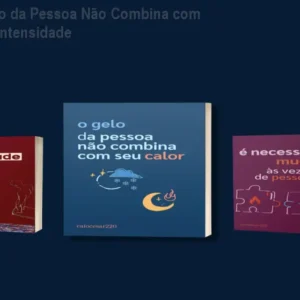 Ebook O Gelo da Pessoa Não Combina com Seu Calor + Intensidade