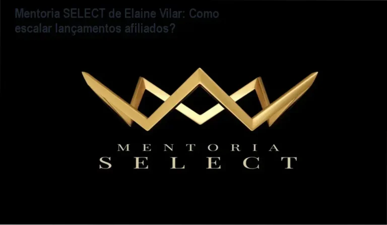 Elaine Vilar apresentando a Mentoria SELECT para afiliados avançados