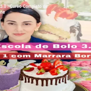 Escola de Bolo 3.0 – Curso Completo de Confeitaria Online
