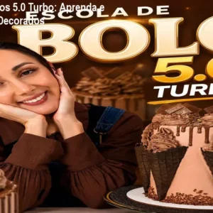 Escola de Bolos 5.0 Turbo: Aprenda e Venda Bolos Decorados
