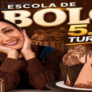 Escola de Bolos 5.0 Turbo – Curso online para iniciantes
