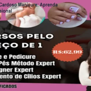 Curso Fabiana Cardoso Manicure: Aprenda Pedicure Profissional