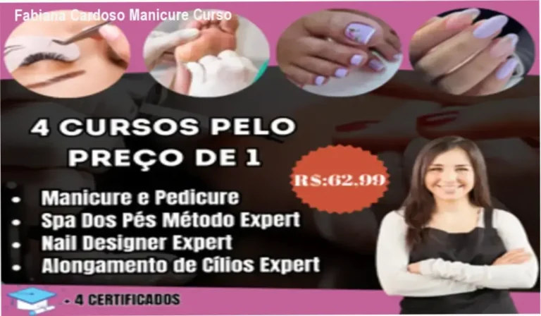 Fabiana Cardoso Manicure Curso