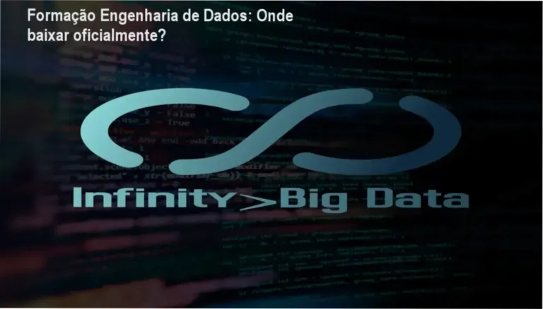 Tela do site oficial mostrando a opção de acesso ao curso Formação Engenharia de Dados e IA