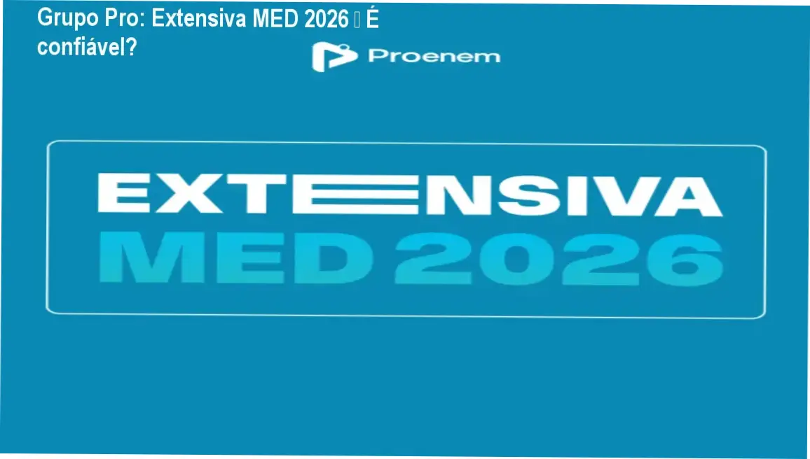 Análise detalhada do curso Extensiva MED 2026 do Grupo Pro, destacando pontos fortes e fracos