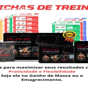 Guia de Treinos com GIFs e Vídeos – Transforme seu Corpo em 24 Dias