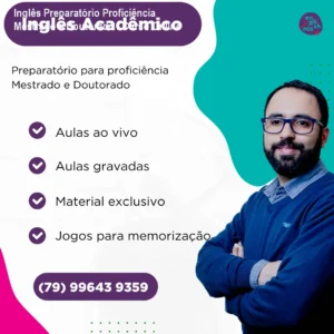 Inglês Preparatório Proficiência Mestrado e Doutorado – Curso Online