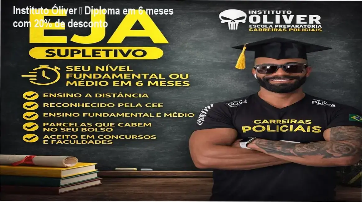 Instituto Óliver credibilidade e confiança na educação a distância