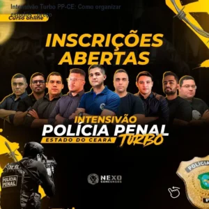 Intensivão Turbo PP-CE: Como organizar estudos – preço