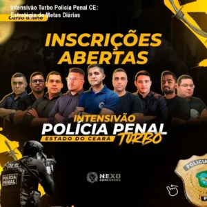 Intensivão Turbo Polícia Penal CE: Estratégia de Metas Diárias
