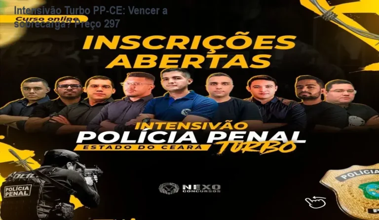 Imagem mostrando o plano de metas diárias do Intensivão Turbo PP-CE da Nexo Concursos