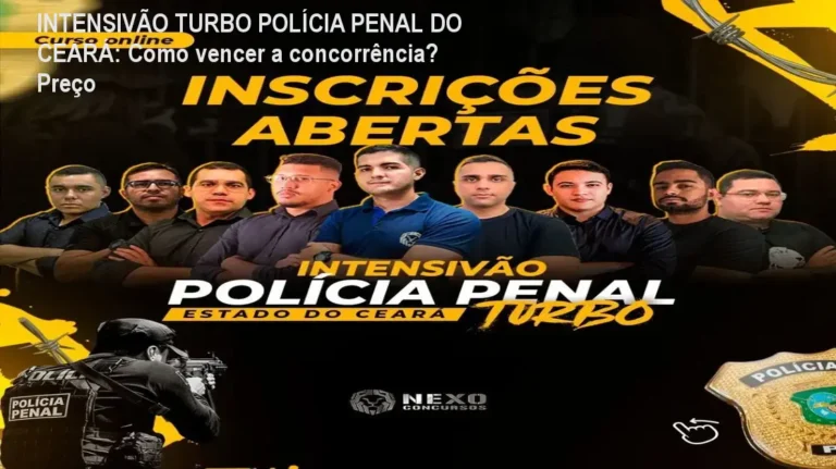 INTENSIVÃO TURBO POLÍCIA PENAL DO CEARÁ: Como vencer a concorrência? Preço 4 https://cursoss.com.br/curso-constelacao-familiar-formacao-completa-facilitadores/ Imagem promocional do Intensivão Turbo Polícia Penal do Ceará mostrando estratégia de metas diárias