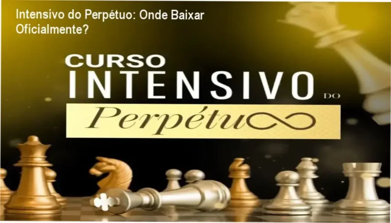 Intensivo do Perpétuo: Onde Baixar Oficialmente? 7 https://cursoss.com.br/repertorio-enem-2026-download-gratis-ou-pago/ Tela mostrando acesso oficial ao curso Intensivo do Perpétuo