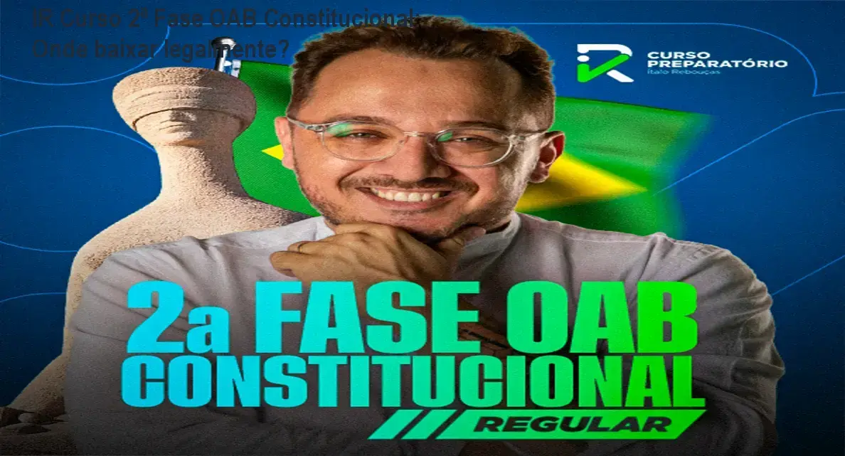 Captura de tela do portal Hotmart exibindo o IR Curso 2ª Fase OAB Direito Constitucional