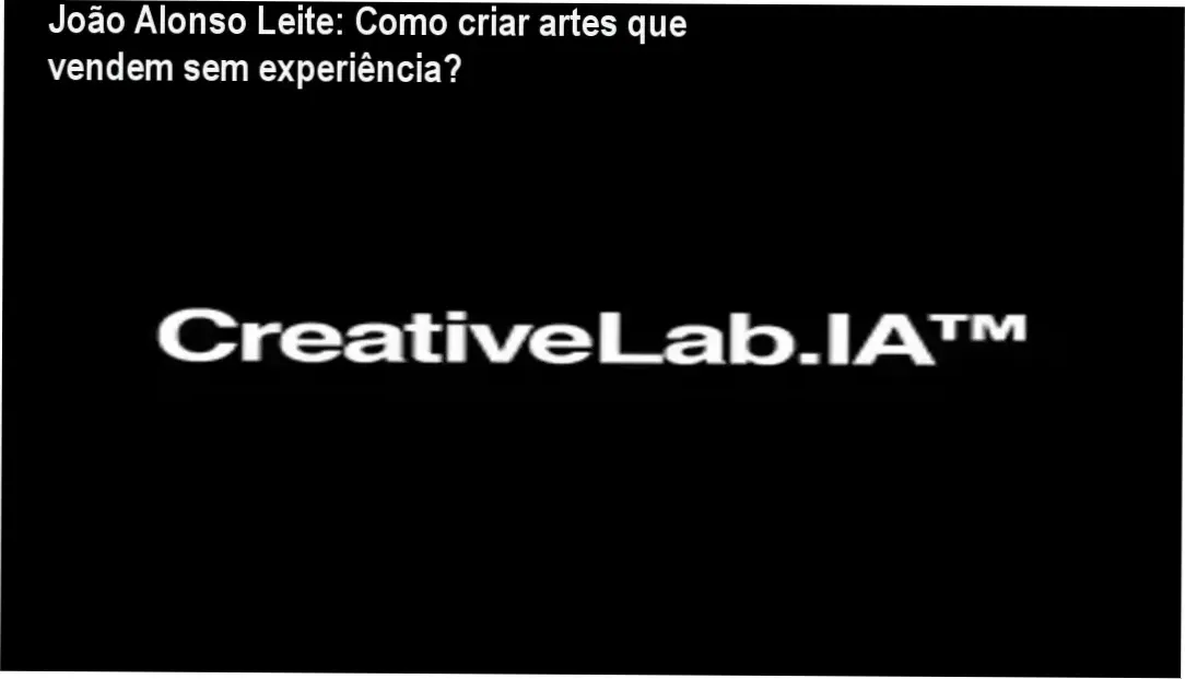 Tela mostrando o CreativeLab.IA™ 2.0 gerando artes comerciais de alta conversão para iniciantes