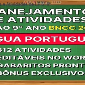 Planejamentos e Atividades de LP 6º‑9º – BNCC 2026