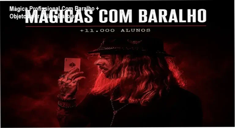 Mágica Profissional Com Baralho + Objetos por Felipe Barbieri
