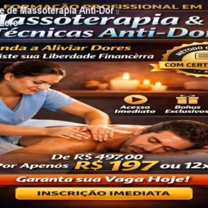 Curso Online de Massoterapia Anti-Dor – Comece do Zero