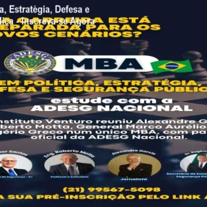 MBA em Política, Estratégia, Defesa e Segurança Pública - Inscreva-se Agora