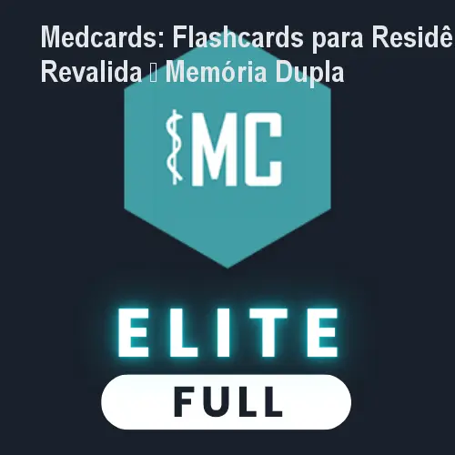 Medcards: Flashcards para Residência e Revalida – Memória Dupla 1 https://cursoss.com.br/cursos/medcards-combo-elite-revisao-medica-alta-retencao/ Medcards: Flashcards para Residência e Revalida – Memória Dupla