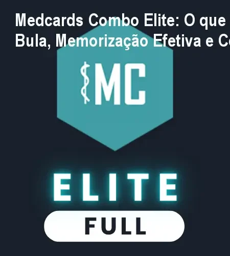 Medcards Combo Elite: O que Vem na Bula, Memorização Efetiva e Como Usar