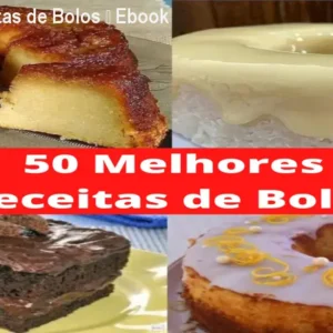 Melhores Receitas de Bolos – Ebook Digital + Bônus