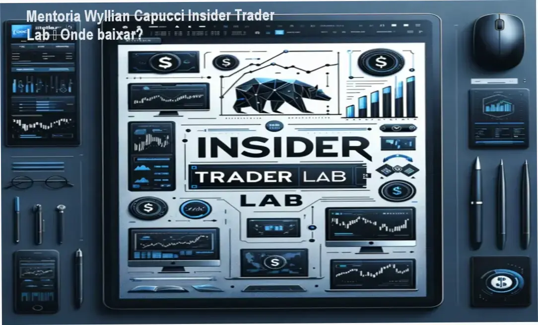 Captura de tela mostrando a página oficial para download da Mentoria Insider Trader Lab de Wyllian Capucci