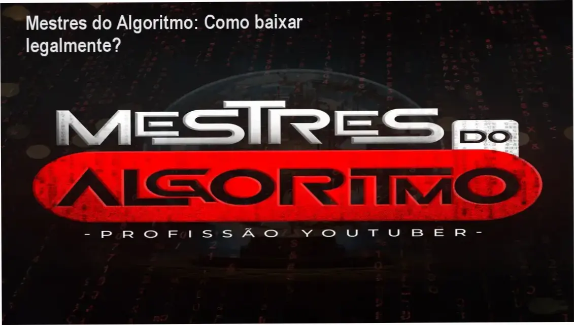Imagem ilustrando o download oficial do curso Mestres do Algoritmo de Caio Ferreira