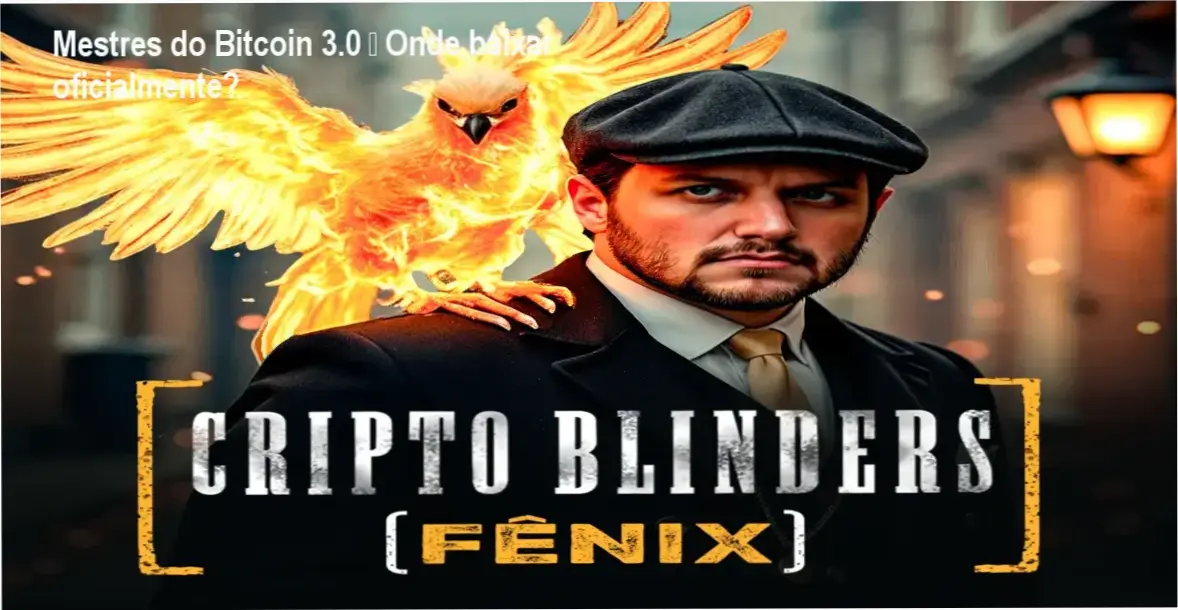 Imagem mostrando a página oficial de download do curso Mestres do Bitcoin 3.0
