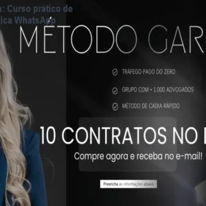 Método Garcia: Curso prático de captação jurídica WhatsApp