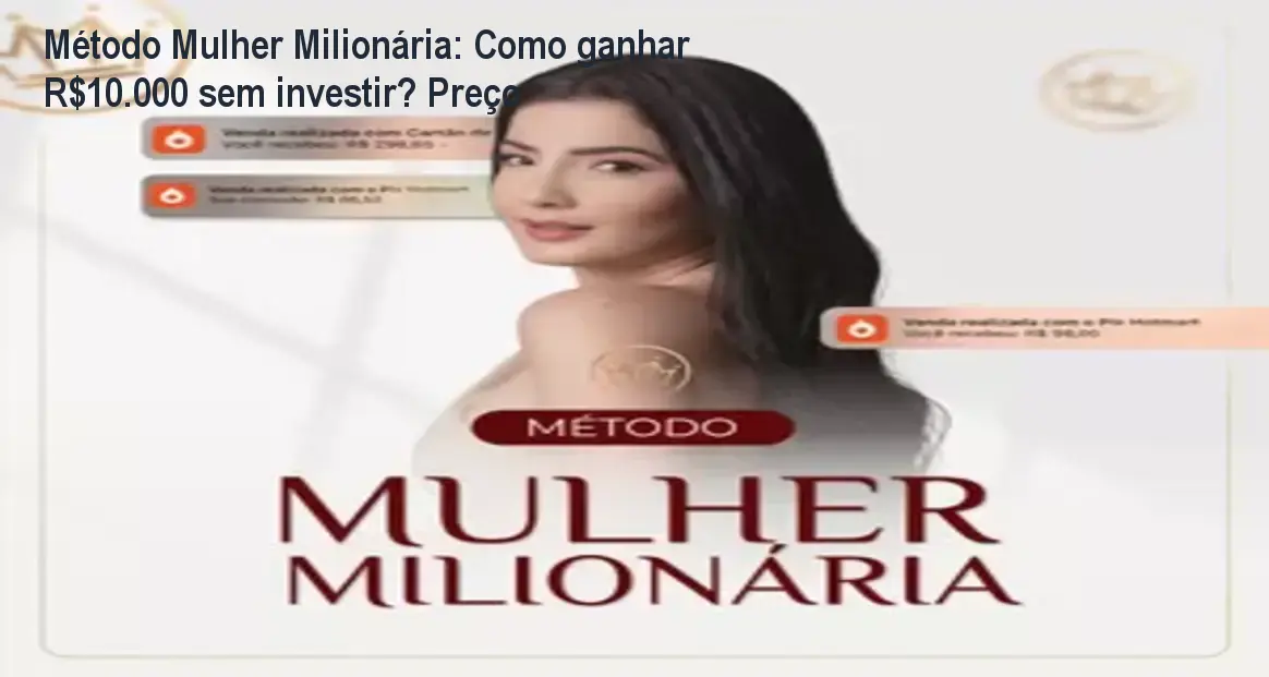 Mulher usando celular para aprender o Método Mulher Milionária e gerar renda online