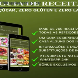 Meu Guia 3Z – +700 opções sem açúcar, glúten e lactose