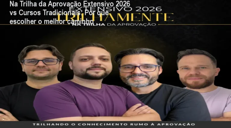 Na Trilha da Aprovação Extensivo 2026 vs Cursos Tradicionais: Por que escolher o melhor caminho 2 https://cursoss.com.br/comunidade-do-jejum-vs-cursos-tradicionais/ Aluno estudando o curso Extensivo 2026 da Na Trilha da Aprovação com aulas ao vivo e material de apoio