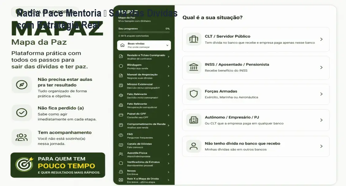 Nadia Pace Mentoria – Saia das Dívidas com Estratégia Real 1 https://cursoss.com.br/cursos/nadia-pace-mentoria-download-gratis-ou-nao/ Nadia Pace Mentoria – Saia das Dívidas com Estratégia Real