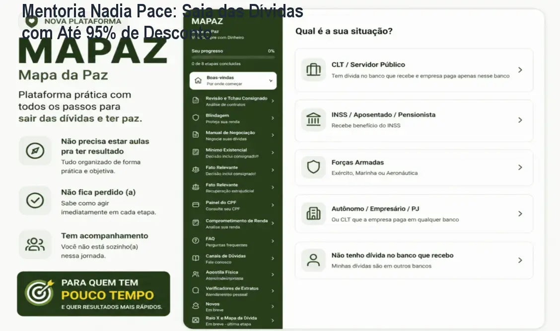 Mentoria Nadia Pace: Saia das Dívidas com Até 95% de Desconto 1 https://cursoss.com.br/cursos/nadia-pace-mentoria-dividas-verificar-site-produtor/ Mentoria Nadia Pace: Saia das Dívidas com Até 95% de Desconto