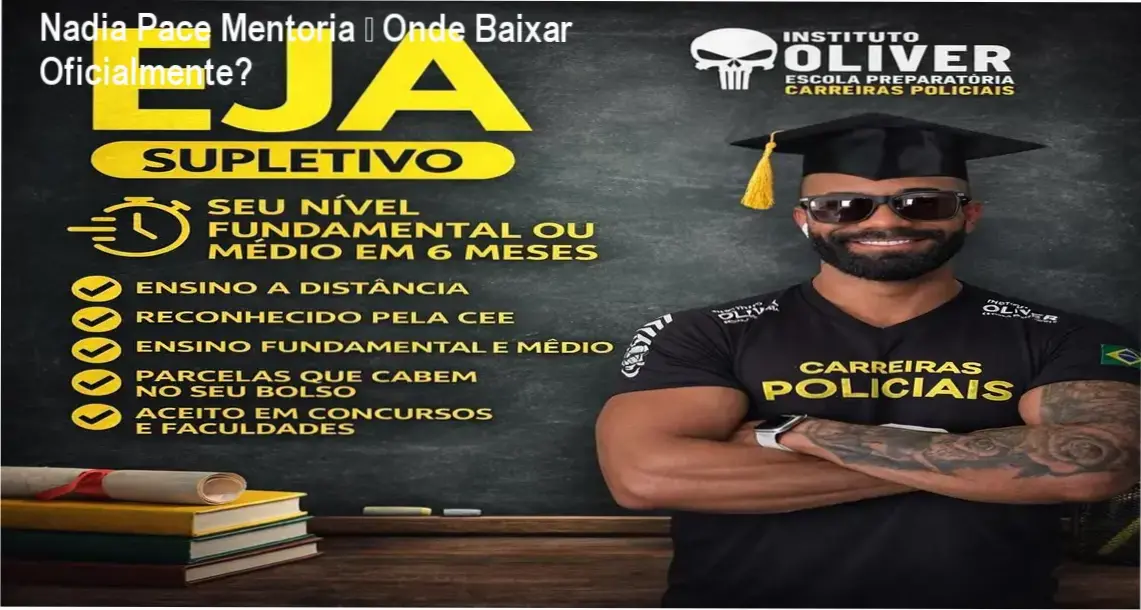 Tela mostrando acesso oficial ao curso Protocolo Nadia Pace