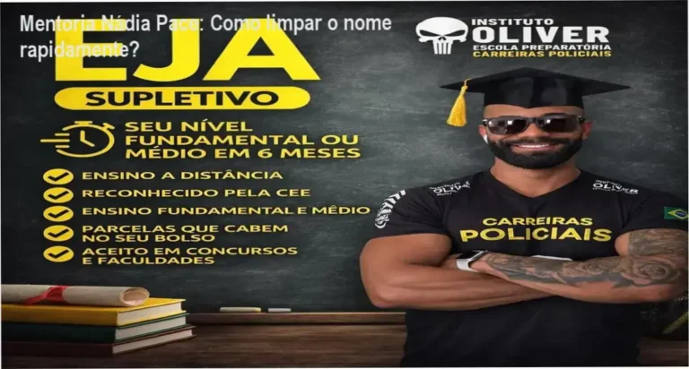 Imagem da Mentoria Nádia Pace mostrando solução para endividados limpar o nome