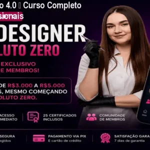 Nail Designer Pro 4.0 – Curso Completo de Unhas Profissionais