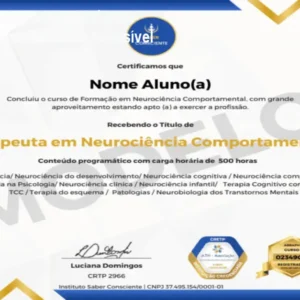 O Catálogo de Cursos 16 https://cursoss.com.br/o-catalogo-de-cursos/ Neurociência Comportamental para Terapeutas – Curso Prático e Acessível