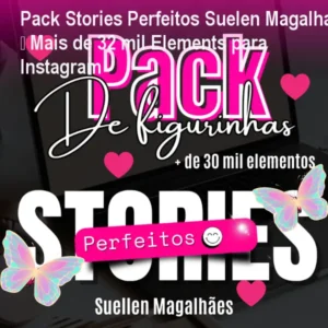 Pack Stories Perfeitos Suelen Magalhaes – Mais de 32 mil Elements para Instagram