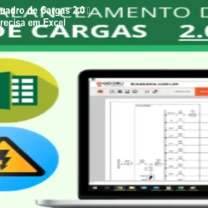 O Catálogo de Cursos 11 https://cursoss.com.br/o-catalogo-de-cursos/ Planilha de Quadro de Cargas 2.0 – Automação Precisa em Excel