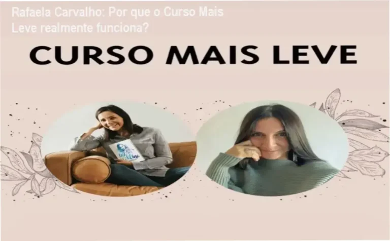 Rafaela Carvalho e Roberta Ferec apresentando o Curso Mais Leve, solução em áudio para mães sobrecarregadas