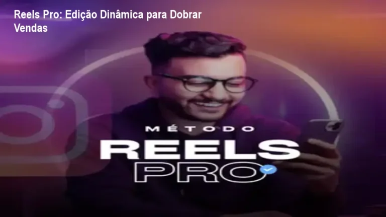 Reels Pro mostrando templates de edição para vídeos curtos