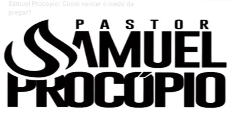 Samuel Procopio apresentando o curso Orador Fora do Comum para melhorar a pregação