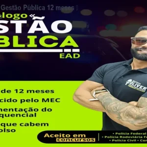 Tecnólogo em Gestão Pública 12 meses – Diploma rápido