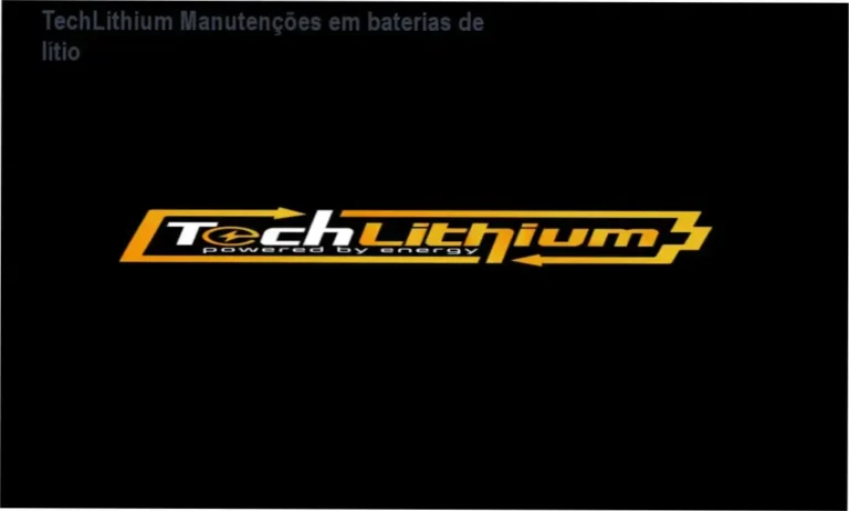 TechLithium Manutenções em baterias de lítio