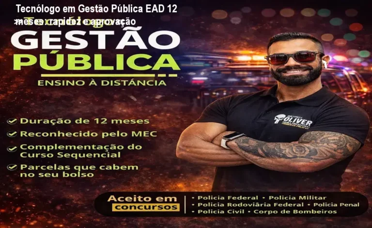 Tecnólogo em Gestão Pública EAD 12 meses: rapidez e aprovação 7 https://cursoss.com.br/box-clube-do-livro-2026-que-livros-ler-preco/ Aluno recebendo diploma de Tecnólogo em Gestão Pública após 12 meses de curso online
