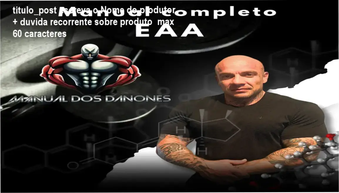 Thiago Pinheiro Machado apresentando o Manual dos Danones, curso de hormônios anabolizantes para musculação
