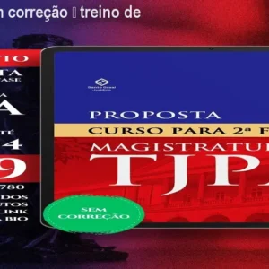 TJPA 2ª fase com correção – treino de discursiva FGV